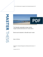 The Swedish sustainable energy market Opportunitis and barriers for new actors.Samer Al Mimar.pdf