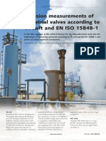 Emission Measurements of Industrial Valves According to TA Luft and en ISO 15848-1