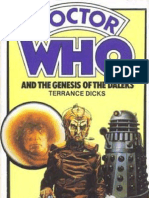 Dr. Who - The Fourth Doctor 27 - Doctor Who and the Genesis of the Daleks