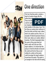 One d Poster Analysis