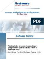 Testing Induction Firstware