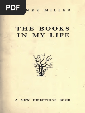Henry Miller The Books In My Life Pdf