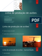 Estudo de Caso - Linha de Produção de Aviões - Dinâmica para Metodologias Ágeis