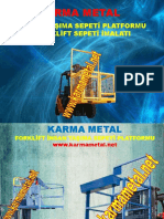 Forklift Sepeti Malati - KARMA METAL