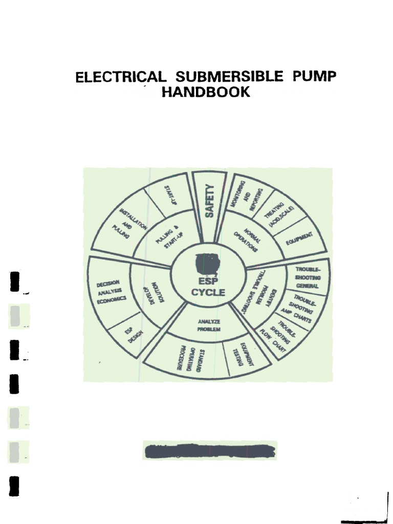 Electrical Submersible Pump Handbook | PDF | Valve | Pump