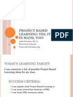 Project Based Learning Presentation