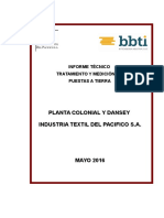 Informe Tecnico Spat Unicon Planta Villla - 2016