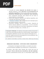 2. Atenção e Perceção