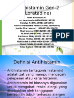 Antihistamin H-2 (Loratadine) Kelompok 6