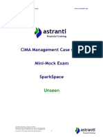 CIMA Spark Space Mock Exam