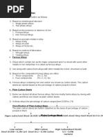 Classification of Alloys