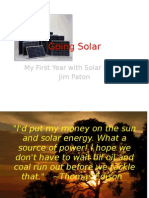 Going Solar: My First Year With Solar Panels Jim Paton