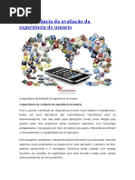 A Importância Da Avaliação Da Experiência Do Usuário