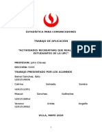 Trabajo Parcial Estadistica