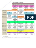 Prekweeklyschedule 2015