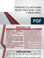Anteproyecto Reforma Código Procesal Civil y Mercantil Guatemala