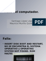 Falla Del Computador