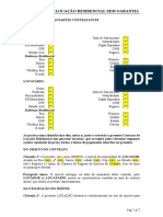 Rexperts - Contrato de Locação Residencial Sem Garantia