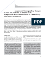 Body Weight Changes and Corresponding Changes in Pain and Function in Persons With Symptomatic Knee Osteoarthritis: A Cohort Study