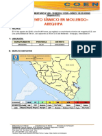 Sismo en Mollendo