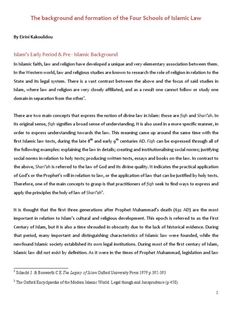 the-background-and-formation-of-the-four-schools-of-islamic-law-pdf