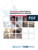 Handbook for Clinical Management of Dengue