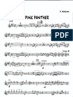Mancini Pink Panther Big Band Sax Tenor