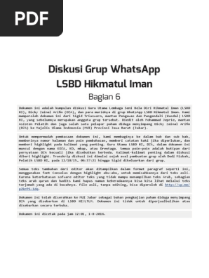 Grup Whatsapp Lsbd Hi Bagian 6