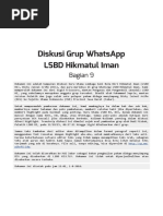 Download Grup WhatsApp LSBD HI-Bagian 9 by Widjojo Salim SN321714492 doc pdf
