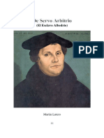 De Servo Arbitrio - Martin Lutero