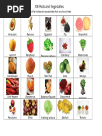 100 Fruits and Veggies PDF