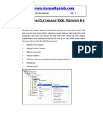 Konversi Database SQL Server Ke Excel
