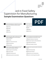 L 3 Awf S Sample Exam Manufacturing