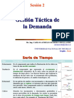 GESTIÓN TÁCTICA DE LAS OPERACIONES-Sesión 2 Gestión Táctica Demanda