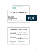 Trading Market Volatility