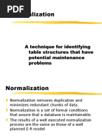 Database Normalization