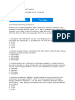 Soal Psikotest Kemampuan Teknikal