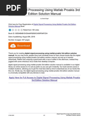Https Engineering Purdue Edu Ee538 Dsp Text 3rdedition Pdf