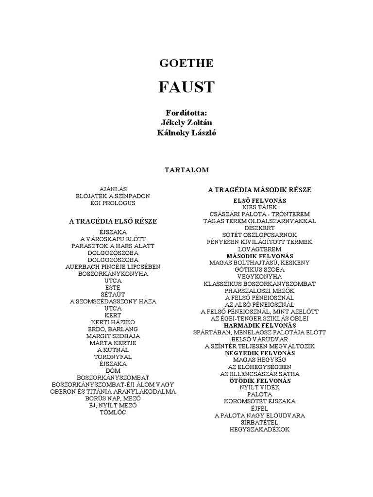 Faust | PDF