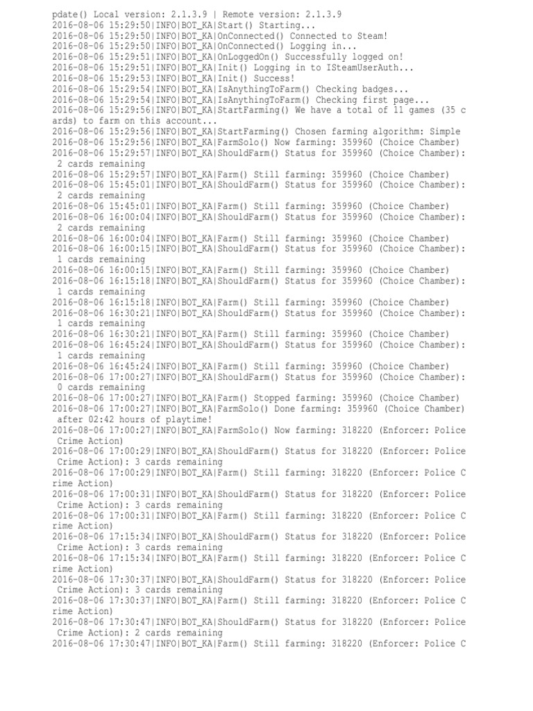 Log Instruction 2v | PDF | Areas Of Computer Science | Computing