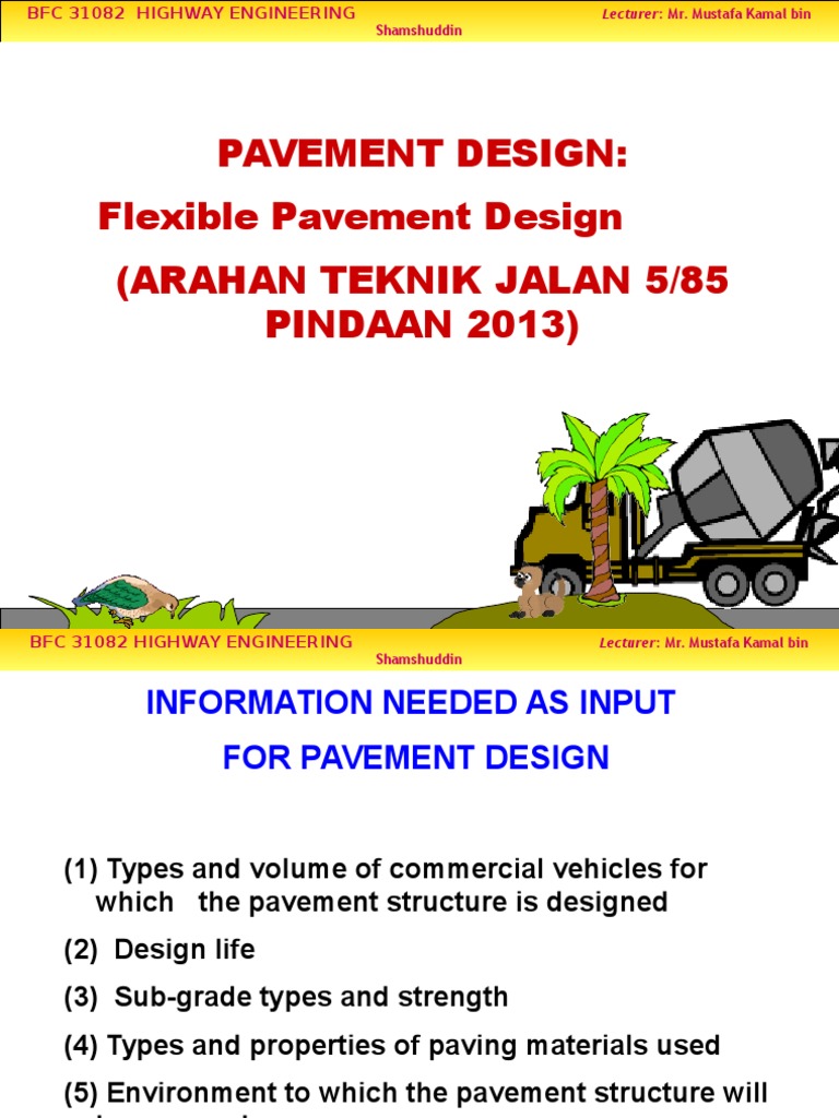 Flexible Pavement Design Guidelines | PDF | Road Surface | Soil Mechanics