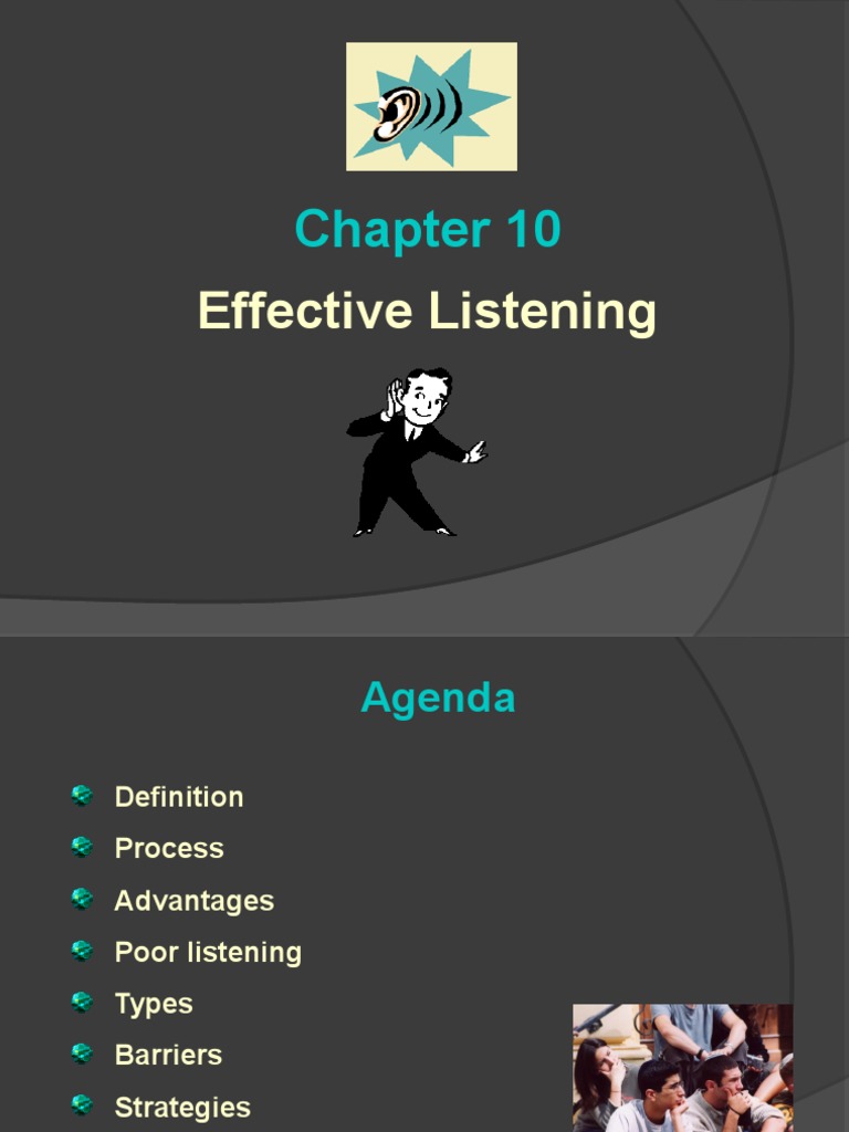 Chapter 10 Effective Listening | PDF | Business | Self-Improvement