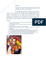 Biografía de Simón Bolívar