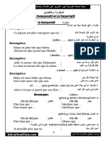 Le Comparatif Et Le Superlatif: Exemple