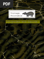 Download Vintage Printable - Octopodes and Squids by Swivelchair Media SN32175337 doc pdf