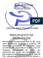 Diapositivas Presupuesto de Produccion