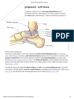 Posterior Ankle Impingement - Soft Tissue - Rayner & Smale PDF