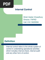 Internal Control Concept