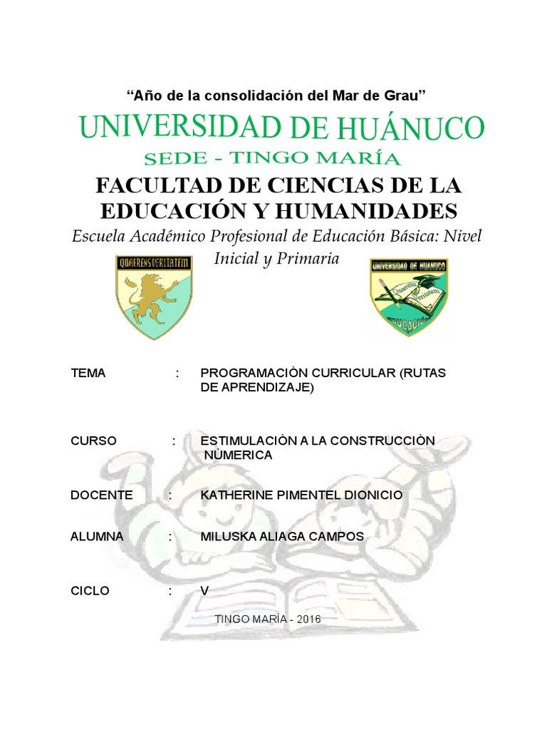 Carátula de Programación Curricular | PDF | Viajes y turismo, image size:768x1024