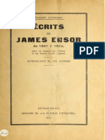 Écrits de James Ensor
